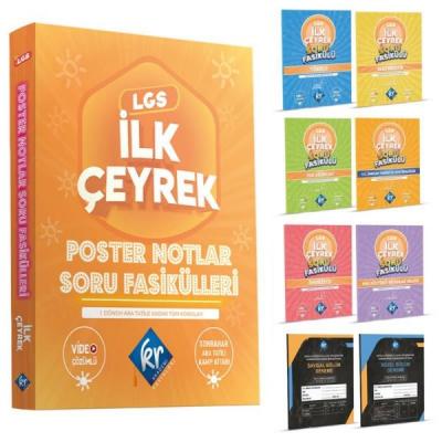 LGS İlk Çeyrek Poster Notlar Soru Fasikülleri Kolektif