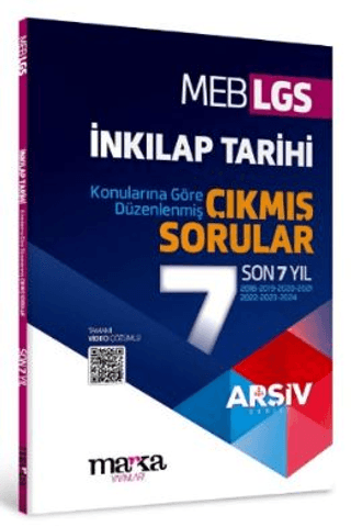 LGS İnkılap Tarihi Konularına Göre Düzenlenmiş Son 7 Yıl Çıkmış Sorula