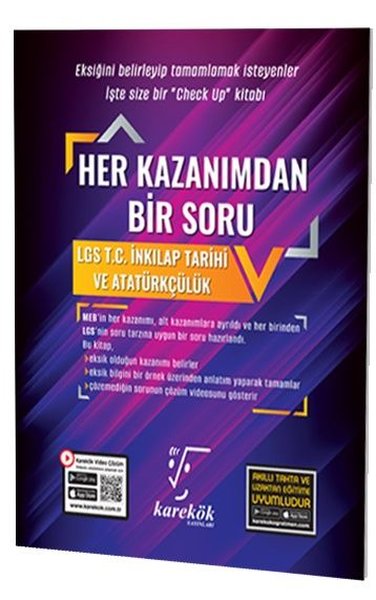 LGS T.C. İnkılap Tarihi ve Atatürkçülük Her Kazanımdan Bir Soru Kolekt