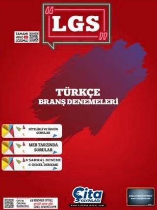 LGS Türkçe Branş Denemeleri Kolektif