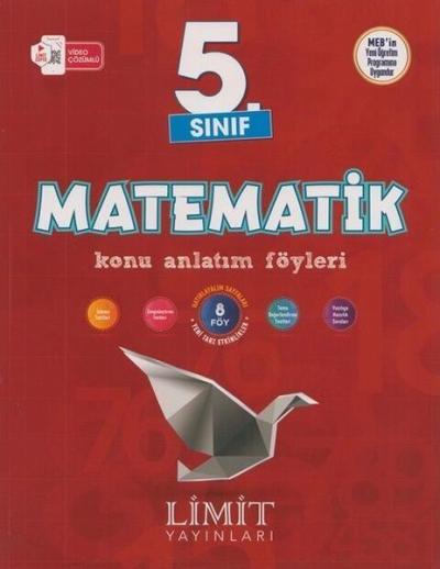 Limit 5. Sınıf Matematik Konu Anlatım Föyleri Kolektif