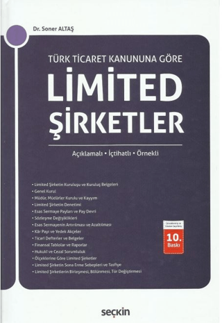 Limited Şirketler (Ciltli) Soner Altaş