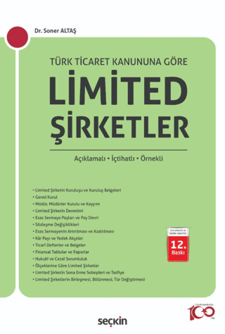 Limited Şirketler (Ciltli) Soner Altaş