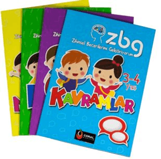 Limon Kids ZBG - Zihinsel Becerilerimi Geliştiriyorum Seti 3 - 4 Yaş -