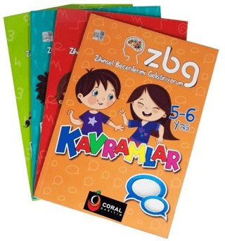 Limon Kids ZBG - Zihinsel Becerilerimi Geliştiriyorum Seti 5 - 6 Yaş -