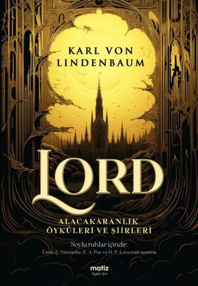 Lord - Alacakaranlık Öyküleri ve Şiirleri Karl Von Lindenbaum