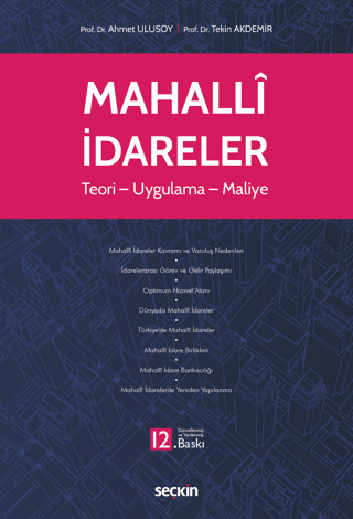 Mahalli İdareler Ahmet Ulusoy