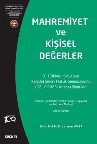 Mahremiyet ve Kişisel Değerler Yener Ünver