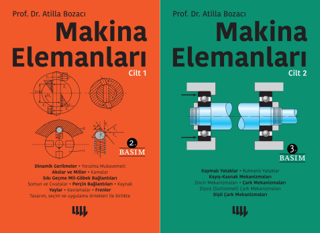 Makina Elemanları Seti - 2 Kitap Takım Atilla Bozacı