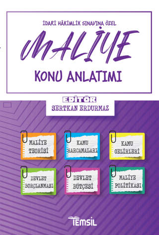 Maliye Konu Anlatımı Sertkan Erdurmaz