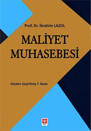 Maliyet Muhasebesi İbrahim Lazol