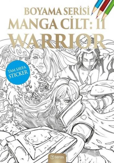 Manga Boyama Cilt 2 - Warrior Kolektif