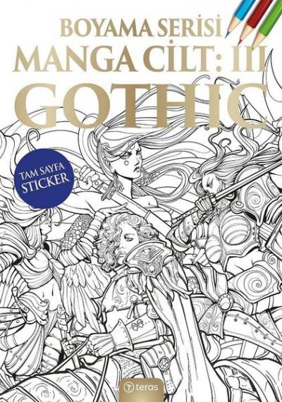 Manga Boyama Cilt 3 - Gothic Kolektif