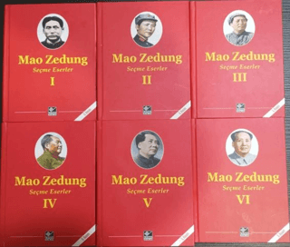 Mao Zedung - Seçme Eserler Serisi Seti - 6 Kitap Takım (Ciltli) Mao Ze