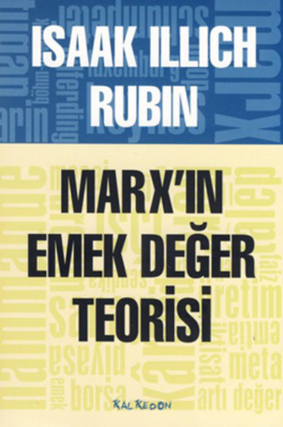 Marx'ın Emek Değer Teorisi %28 indirimli Isaak Illich Rubin