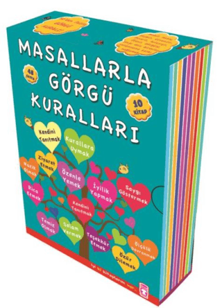 Masallarla Görgü Kuralları - Set ( 10 Kitap ) %28 indirimli Münire Dan