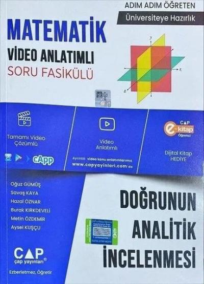 Matematik Doğrunun Analitik İncelenmesi Konu Anlatımlı Soru Bankası Ko