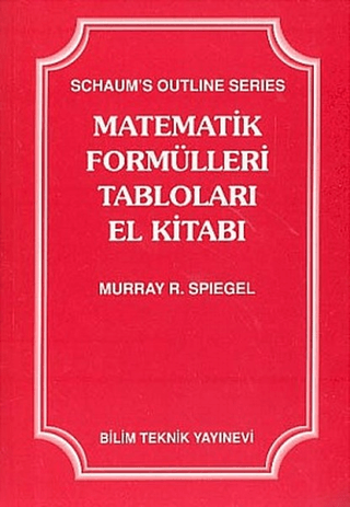 Matematik Formülleri Tabloları El Kitabı Murray R. Spiegel