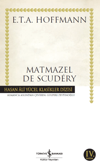 Matmazel De Scudery Ernst Theodor Amadeus Hoffmann