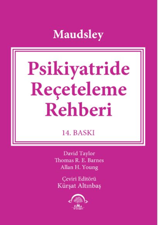 Psikiyatride Reçeteleme Rehberi David Taylor