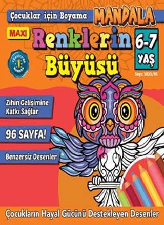 Maxi Mandala Renklerin Büyüsü 4 Bertan Kodamanoğlu