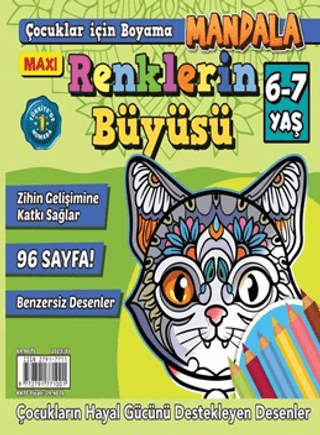 Maxi Mandala Renklerin Büyüsü 5 Bertan Kodamanoğlu