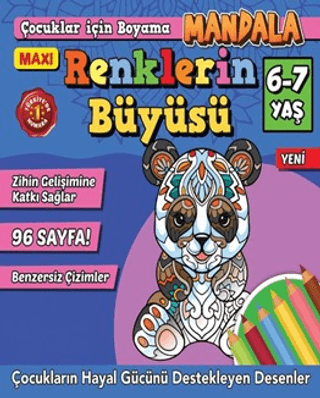 Maxi Mandala Renklerin Büyüsü 7 Bertan Kodamanoğlu