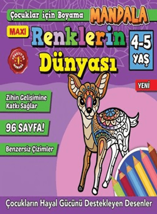 Maxi Mandala Renklerin Dünyası 7 Bertan Kodamanoğlu