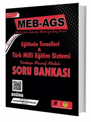 MEB-AGS Eğitim Temelleri-Milli Eğitim Sistemi Soru Bankası Kollektif