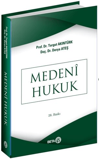 Medeni Hukuk Turgut Akıntürk