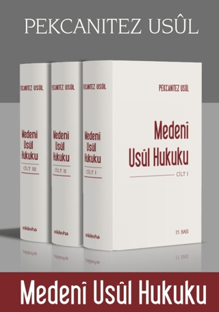 Medeni Usül Hukuku (3 Cilt Takım) (Ciltli) Mine Akkan