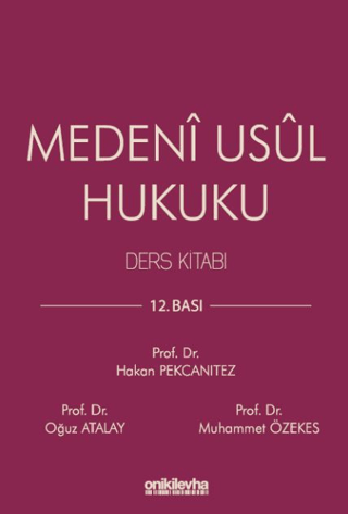 Medeni Usul Hukuku Ders Kitabı (Ciltli) Hakan Pekcanıtez