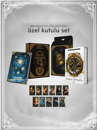 Medusa'nın Ölü Kumları Hediyeli Özel Kutulu Set (Ciltli) Maral Atmaca