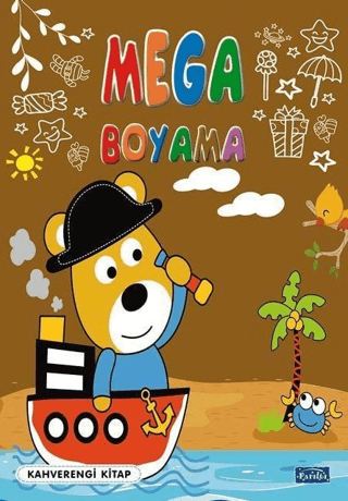 Mega Boyama-Kahverengi Kitap Kolektif