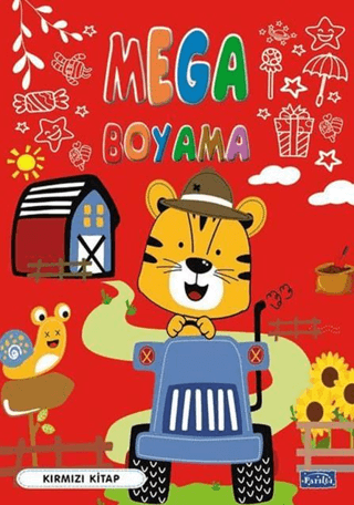 Mega Boyama-Kırmızı Kitap Kolektif