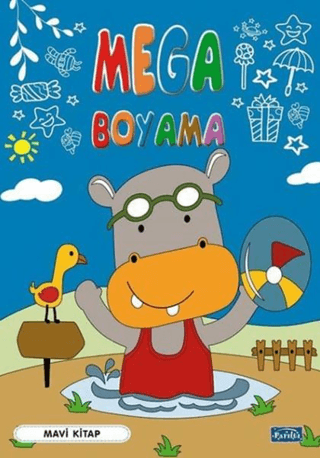 Mega Boyama-Mavi Kitap Kolektif