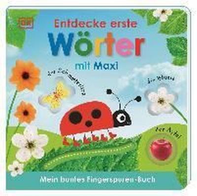 Mein buntes Fingerspuren - Buch. Entdecke erste Wörter mit Maxi (Ciltl