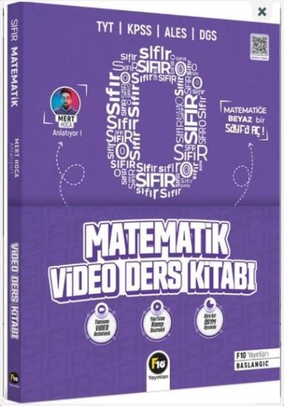 Mert Hoca ile Sıfırdan Matematik Video Ders Kitabı Mert Hoca