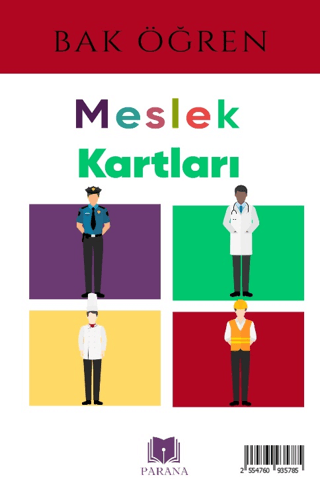 Meslek Kartları - Bak Öğren - İlk Bilgilerim Kolektif