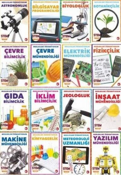 Meslekleri Öğreniyorum Seti - 16 Kitap Takım R.J. Bailey