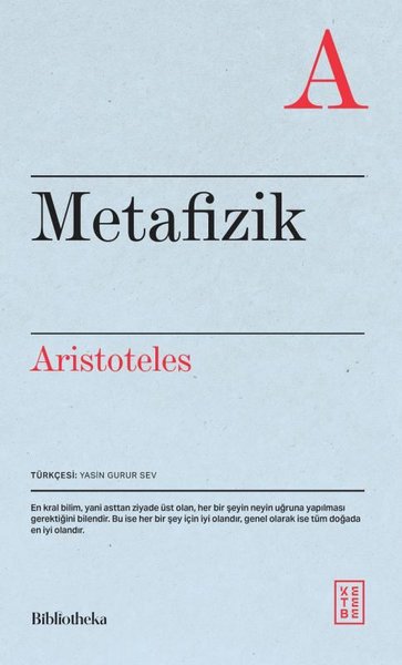 Metafizik Aristoteles