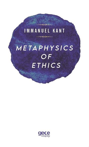 Metaphysics Of Ethics Immanuel Kant