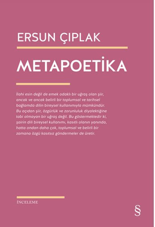 Metapoetika Ersun Çıplak