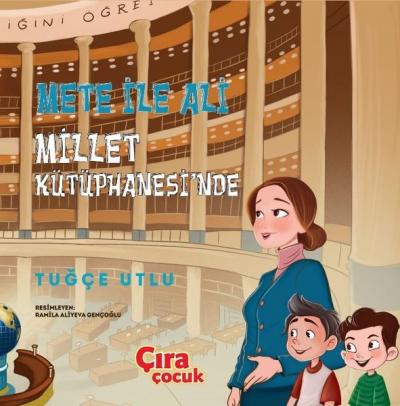 Mete ile Ali Millet Kütüphanesinde Tuğçe Utlu