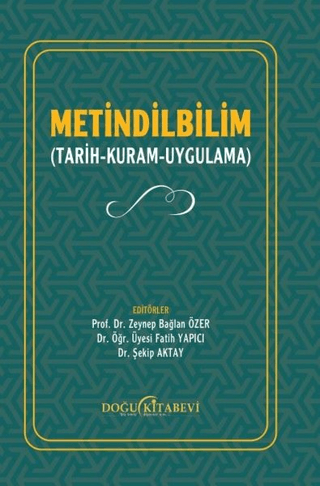 Metindilbilim Zeynep Bağlan Özer