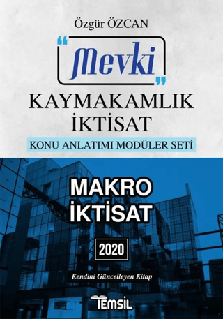 Mevki Makro İktisat (Kaymakamlık İktisat) 2020 Özgür Özcan