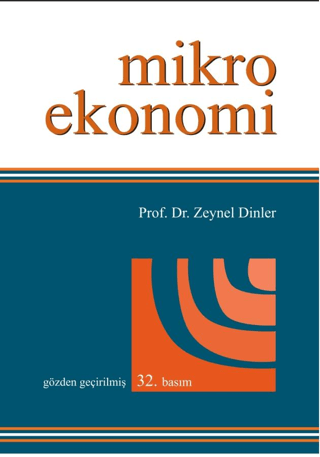 Mikro Ekonomi %5 indirimli Zeynel Dinler