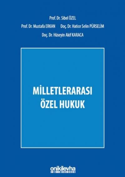 Milletlerarası Özel Hukuk (Ciltli) Hatice Selin Pürselim