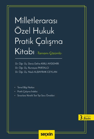 Milletlerarası Özel Hukuk Pratik Çalışma Kitabı Nazlı Albayrak Ceylan