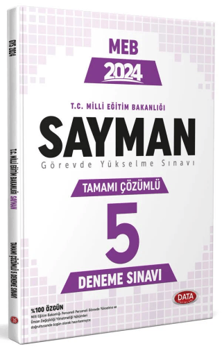 Milli Eğitim Bakanlığı Sayman Tamamı Çözümlü GYS 5 Deneme Sınavı Kolek